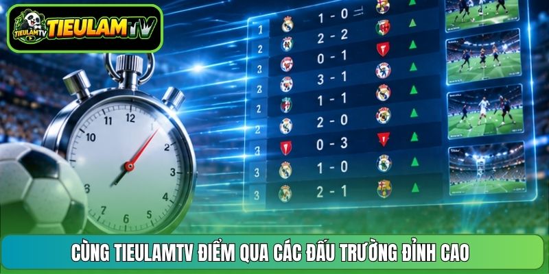 Cùng Tieulamtv điểm qua các đấu trường đỉnh cao