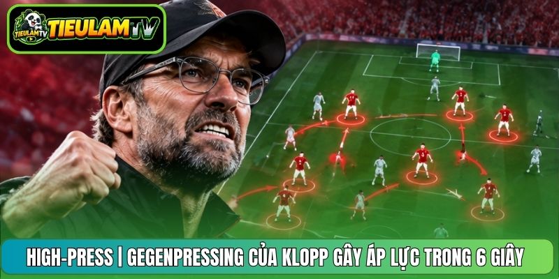 High-Press | Gegenpressing Của Klopp Gây Áp Lực Trong 6 Giây
