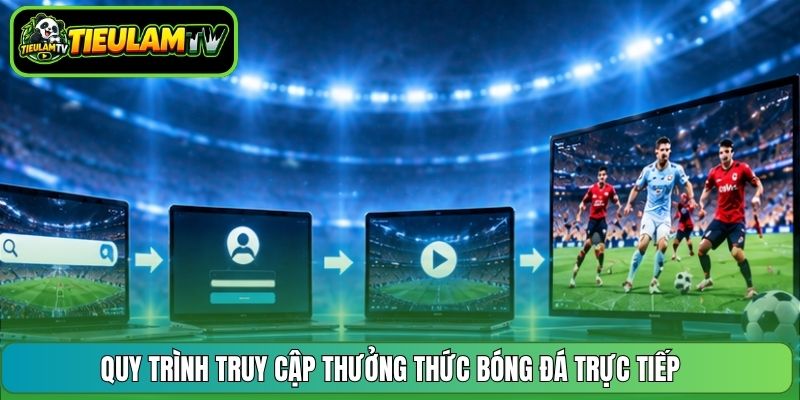 Quy trình truy cập thưởng thức bóng đá trực tiếp 